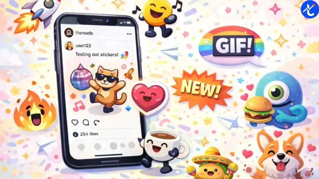 Threads Is Testing Animated Stickers in Posts